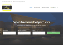 Tablet Screenshot of fincaspere.com